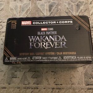 Marvel Collector Corps Box Black Panther Wakanda Forever